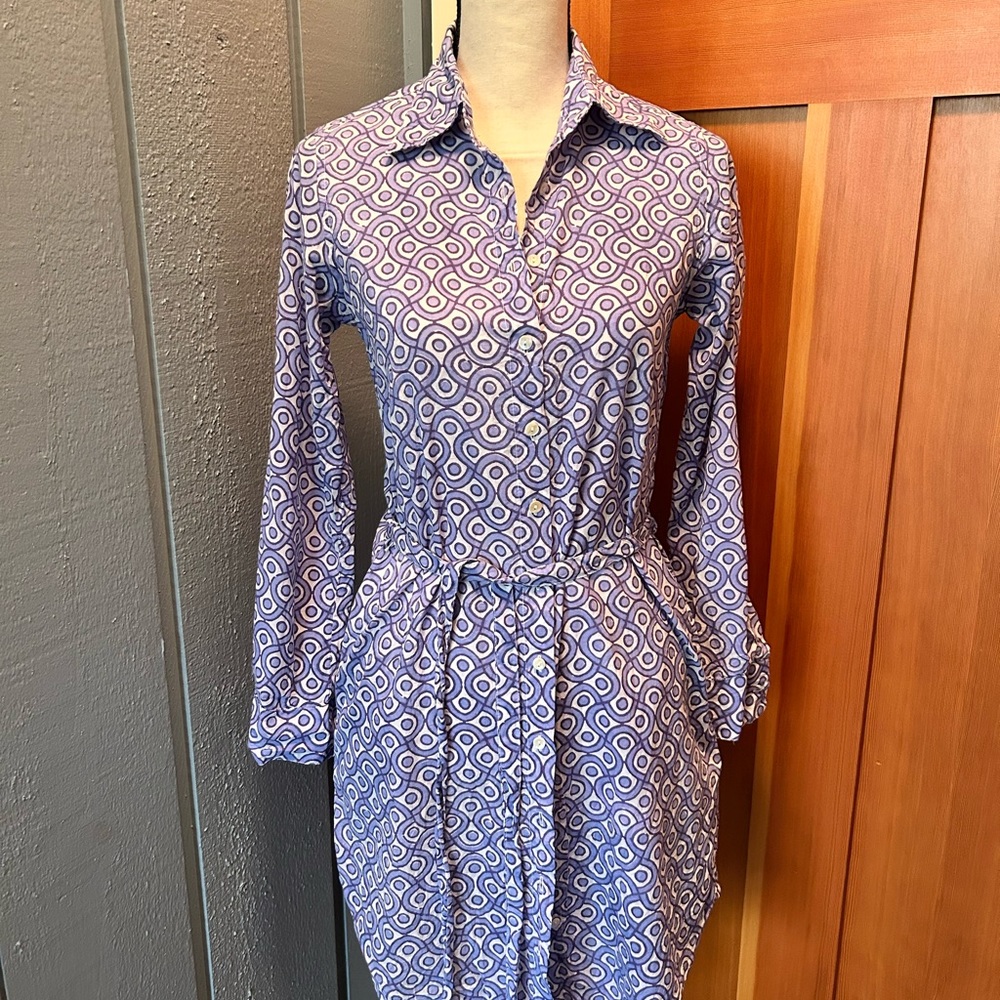 Oliphant button down dress